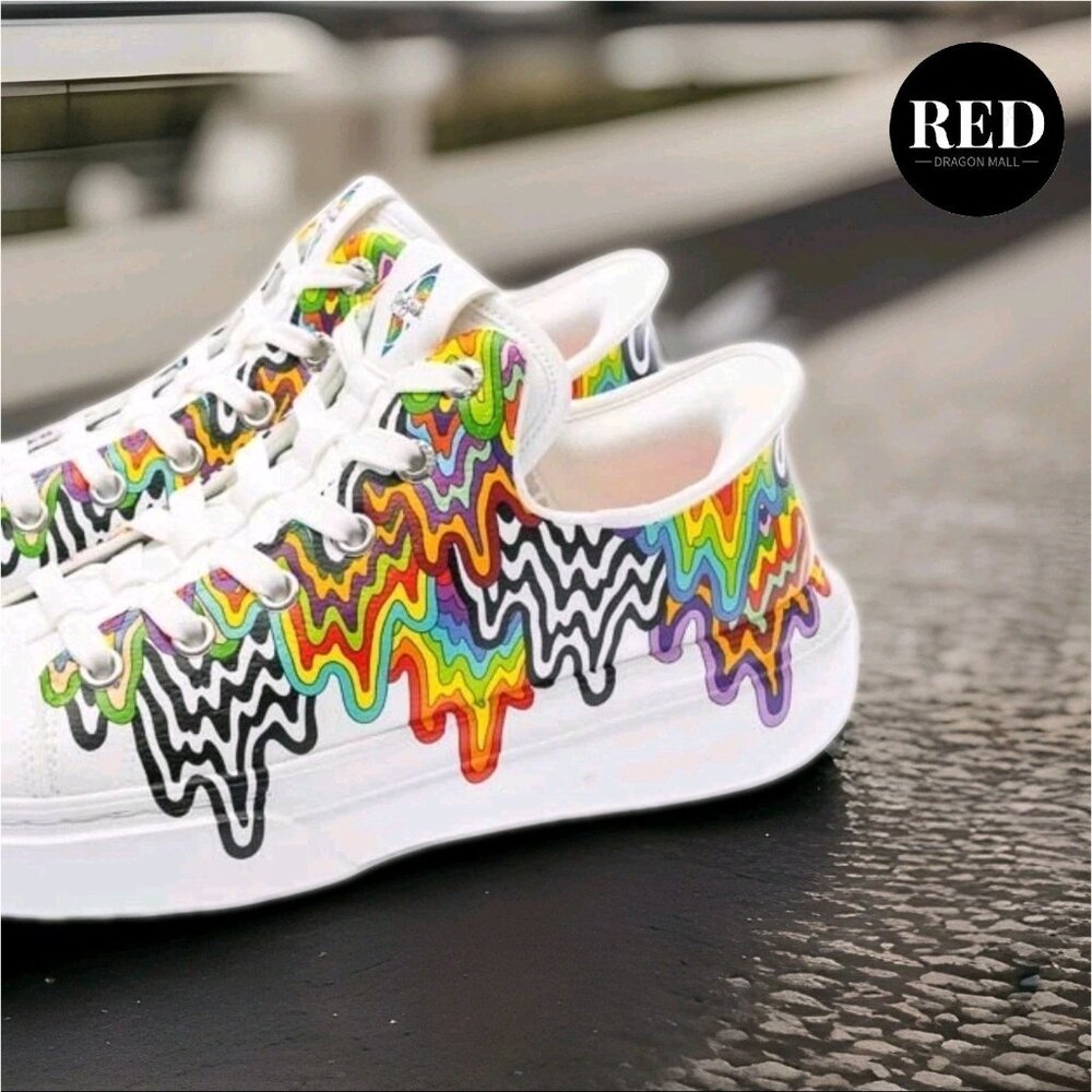 Skechers x Snoop Dogg Jen Stark Slip-Ins Sneakers Drip - Women's Size 8 - Picture 5 of 12